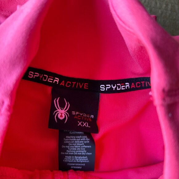 Spyder Women's Yoga Jacket Pink Size 2XL - Picture 9 of 9